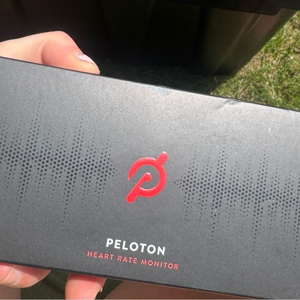 Peloton Heart Rate Monitor - Black with Red Logo